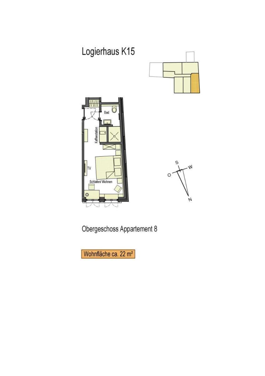 Logierhaus K15 Appartement 8 Боркум Экстерьер фото